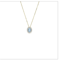 Halskette Dame in Gold Zirconia C422QK0 CO